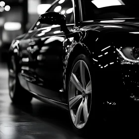 Exquisite Black Luxury Automobile
