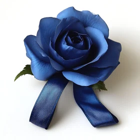 Elegant Blue Rose Flower