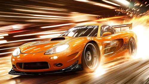 Dynamic Race Car Display