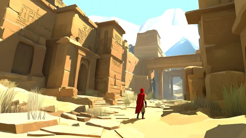Mystic Deserted Ruins