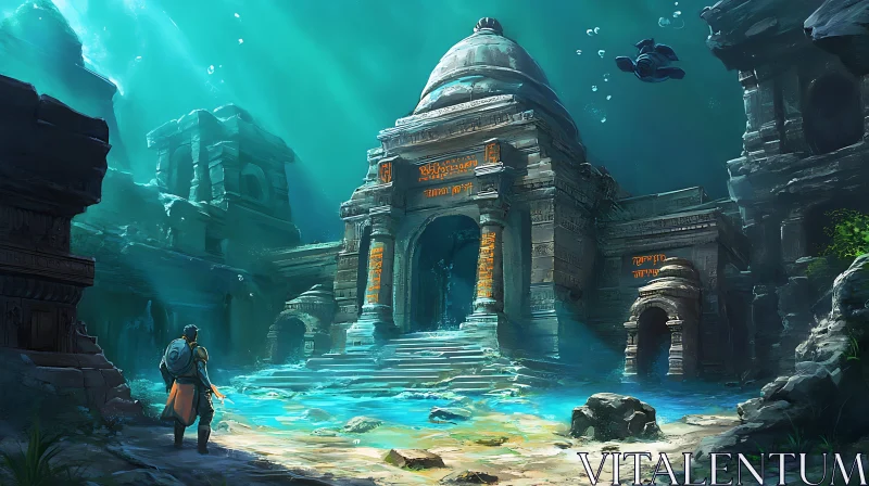 Ancient Submerged Temple Exploration Ancient Submerged Temple Exploration