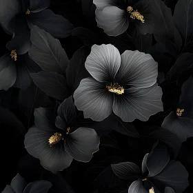 Mystical Dark Floral Arrangement