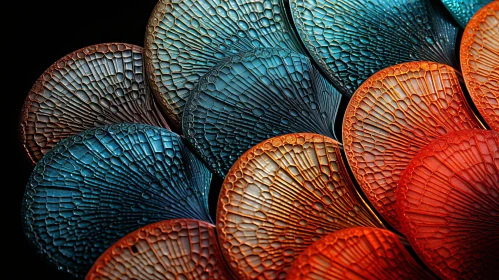 Colorful Glass Butterflies: A Close-up Exploration