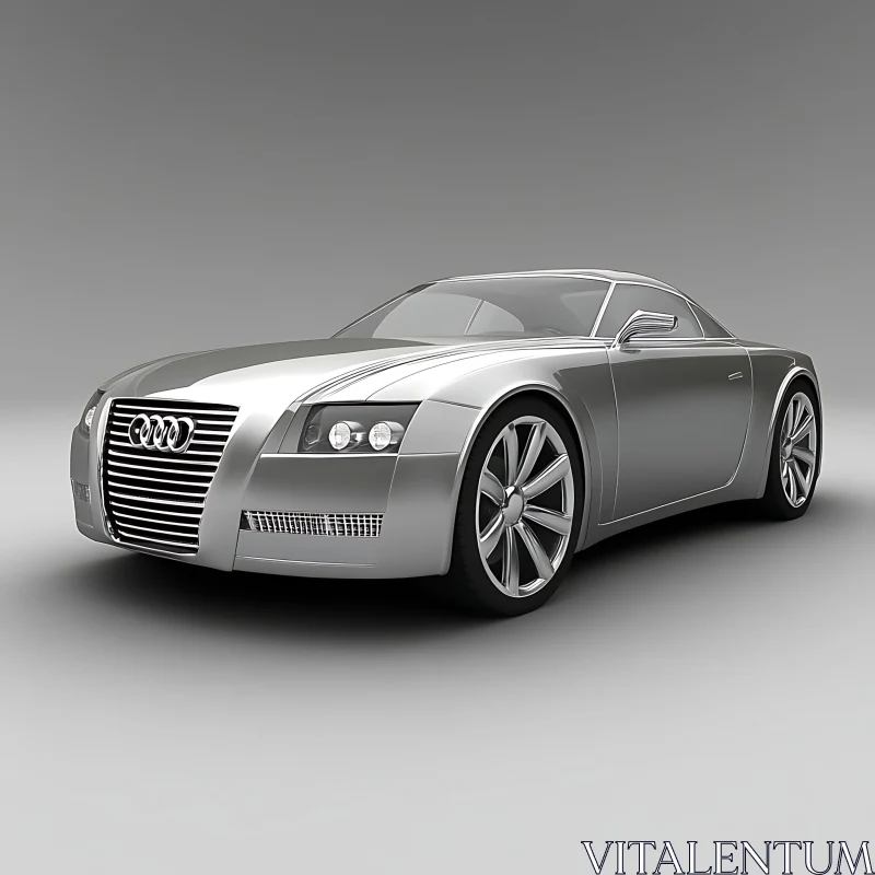 AI ART Elegant Luxury Sports Car