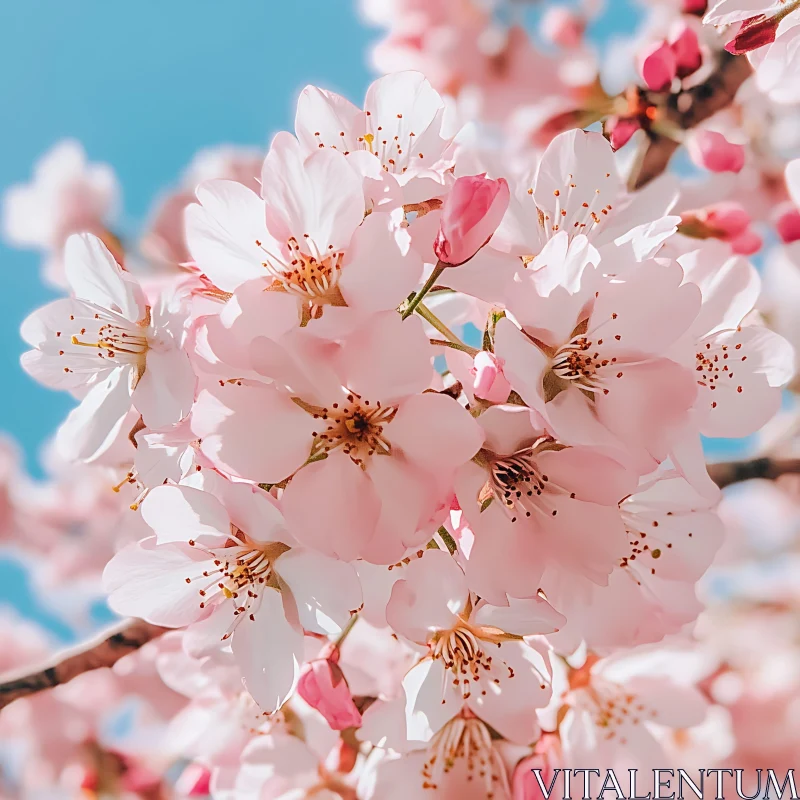 Soft Pink Cherry Blossoms