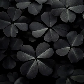 Symmetrical Dark Leaf Patterns