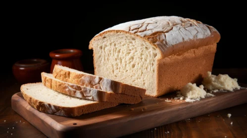 Artistic Still Life Photography of Sliced Bread
