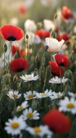 Tranquil Floral Field