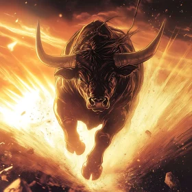 Fiery Bull Charge