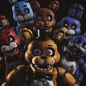 Creepy Animatronics with Eerie Expressions