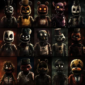 Chilling Collection of Animatronic Figures