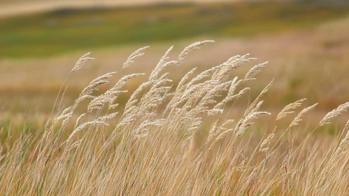 Peaceful Countryside Meadow Scene