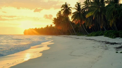 Tropical Beach Sunset