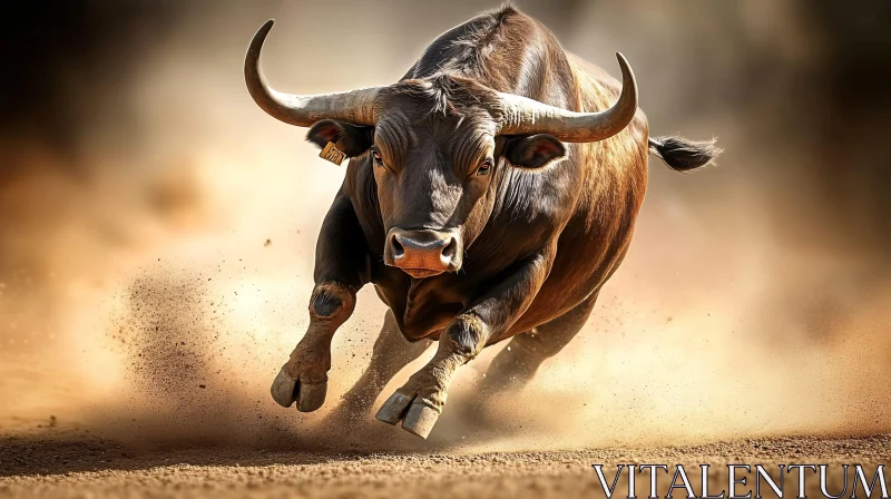 Energetic Bull Charge