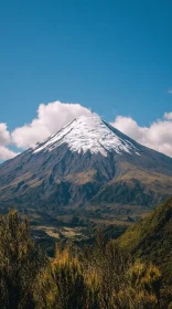 Scenic View of Snow-Capped Mountain