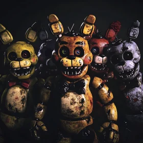 Worn Animatronics with Eerie Features