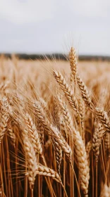 Harvest-Ready Golden Wheat Field