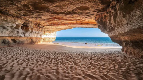 Coastal Cave Panorama