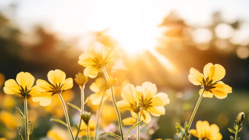 Golden Morning Blossoms