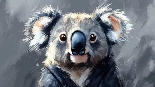 Wildlife Portrait of a Koala