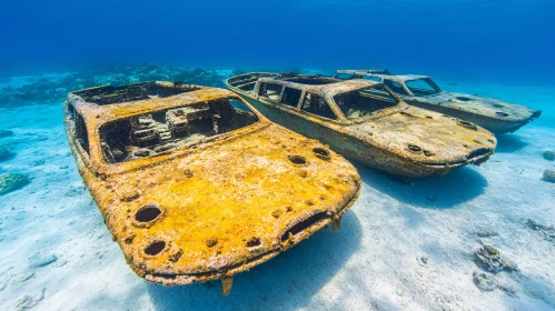 Underwater Car Graveyard