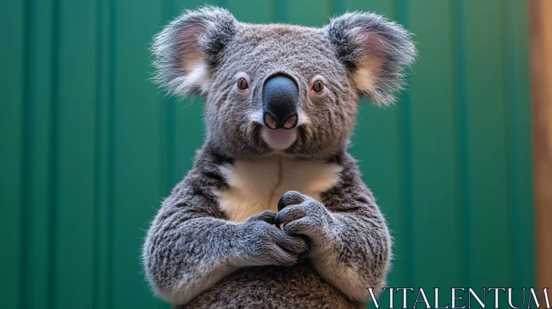 Koala Portrait AI Image