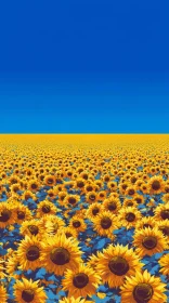 Sunflower Field Landscape