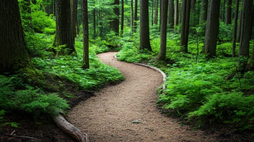 Peaceful Forest Trail