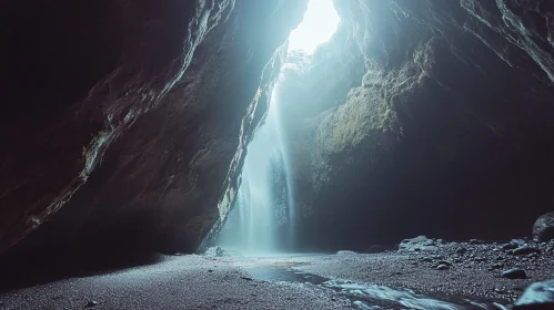 Mystical Cavern Waterfall