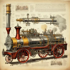 Vintage Steam Engine: A Revival of Historic Realism
