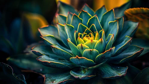 Detailed Botanical Succulent Image