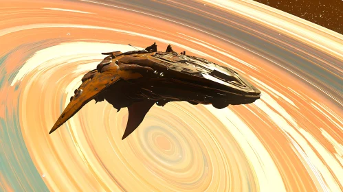 Advanced Spaceship in Orbit