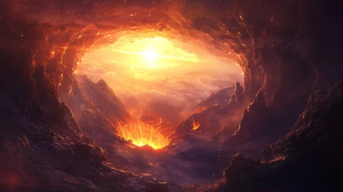 Cavern of Fire and Light