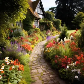 English Countryside Pathway: An Earthy Elegance in Naturecore and Cabincore Aesthetics