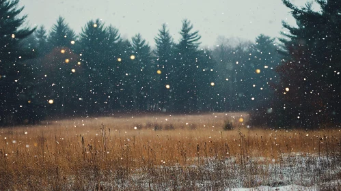 Winter Wonderland in the Forest