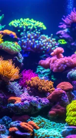 Colorful Undersea Coral Scene