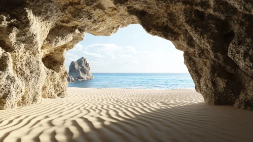 Cave to Beach with Ocean View