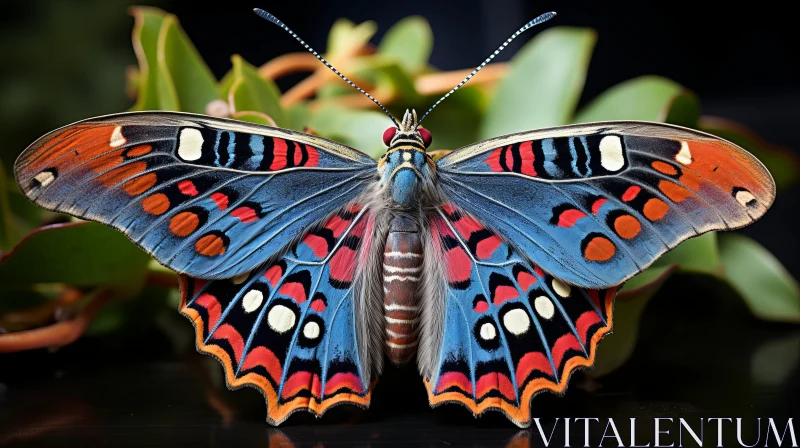Handcrafted Butterfly Artwork - A Celebration of Traditional Craftsmanship AI Image