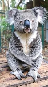 Cute Koala Posing