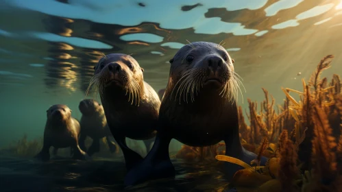 Sunrise Sea Lions: A Close-Up Exploration