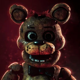Sinister Rusty Animatronic Bear