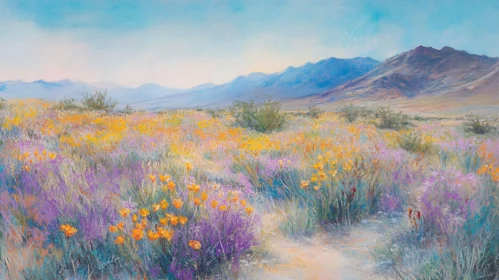 Vibrant Wildflower Landscape