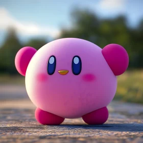 Charming Kirby in Nature