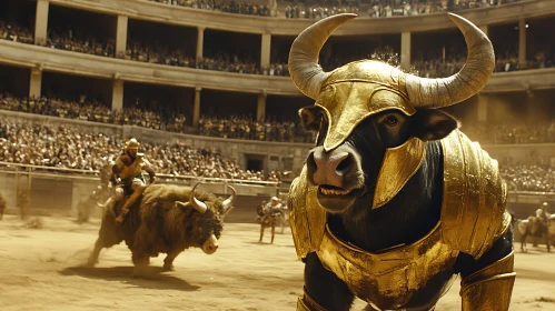 Majestic Golden-Bull Showdown