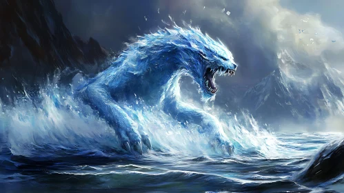 Frozen Beast in Turbulent Waters