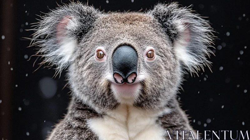 AI ART Koala in Focus