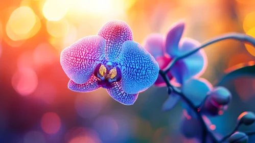 Beautiful Orchid Macro Photography