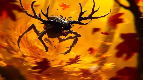 Forest Demon in Autumn