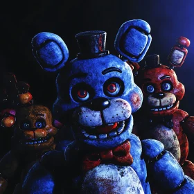 Terrifying Night with Animatronics