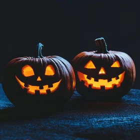 Festive Halloween Pumpkin Carvings